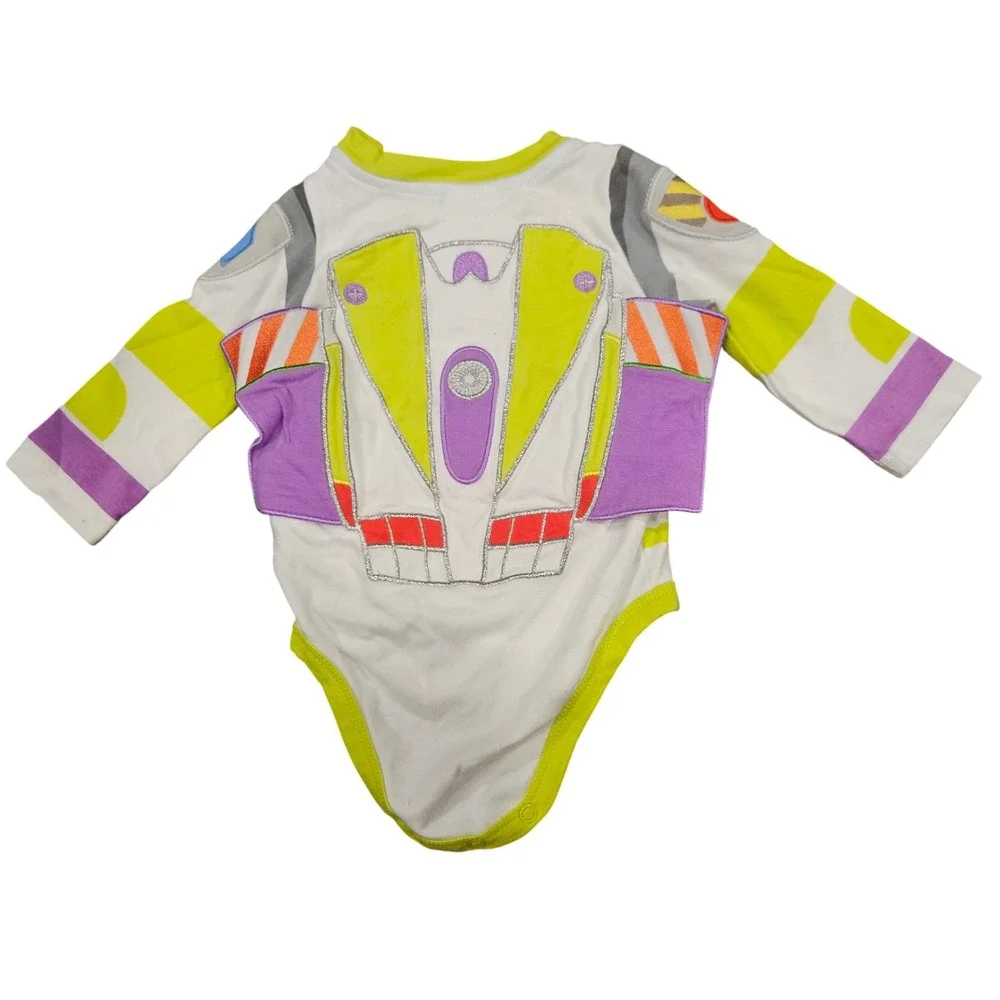 Disney Baby Toy Story Buzz Lightyear Bodysuit Baby Infant Costume One Piece 9-12